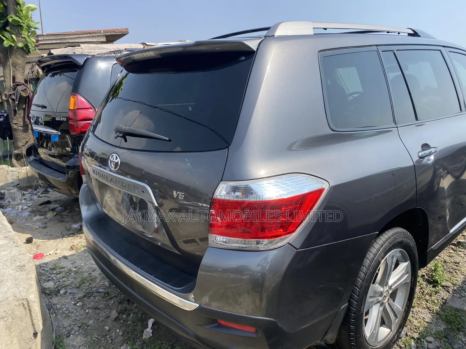 Toyota Highlander Limited 2012 Gray