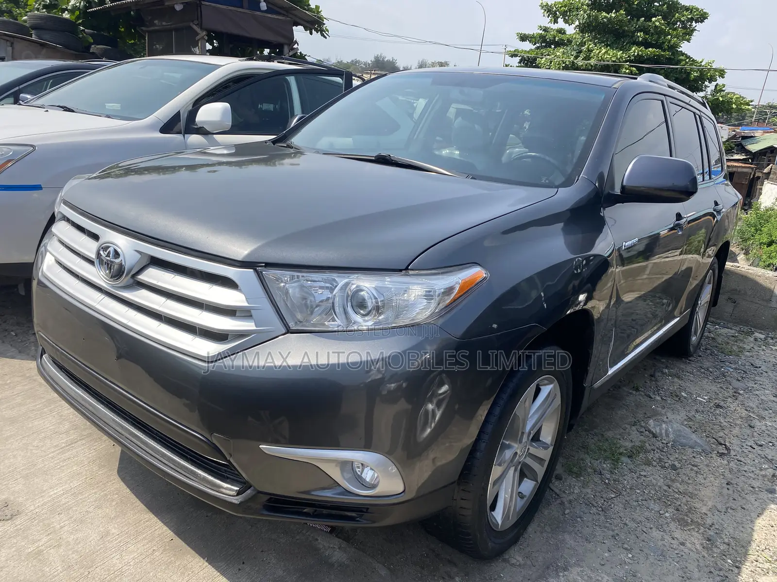 Toyota Highlander Limited 2012 Gray