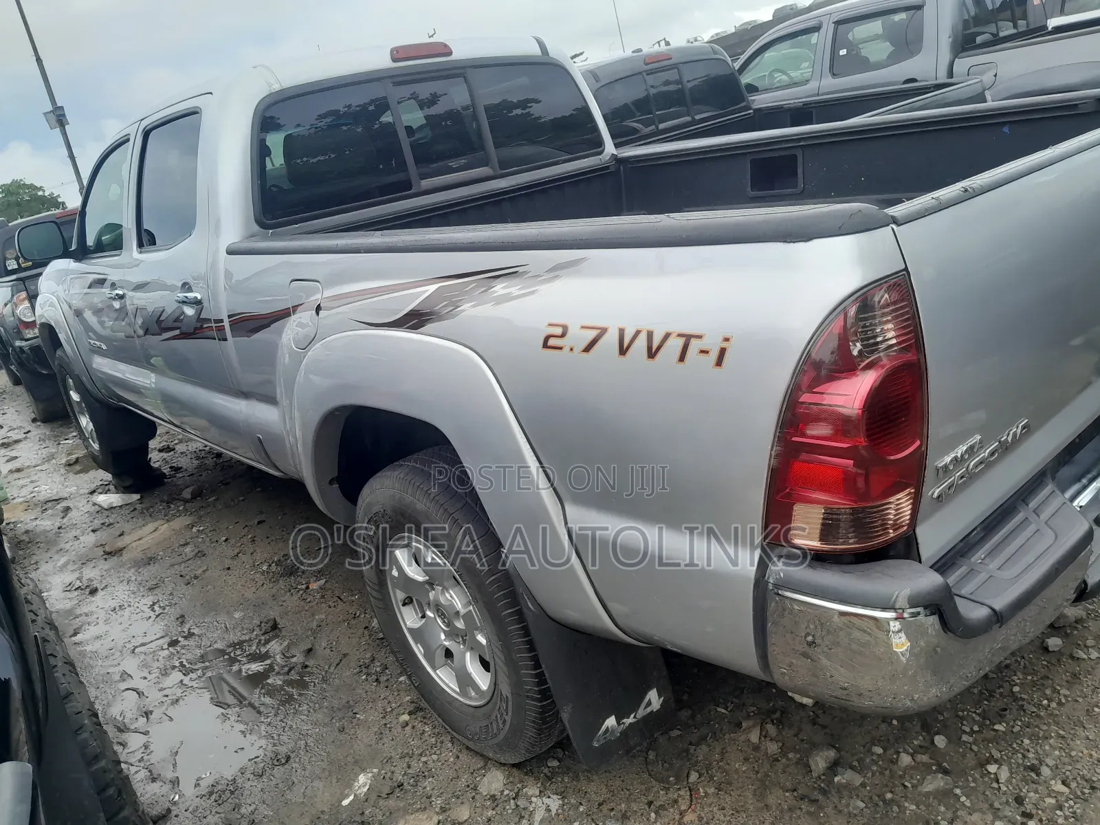 Toyota Tacoma Double Cab Long Automatic 4x4 2007 Silver