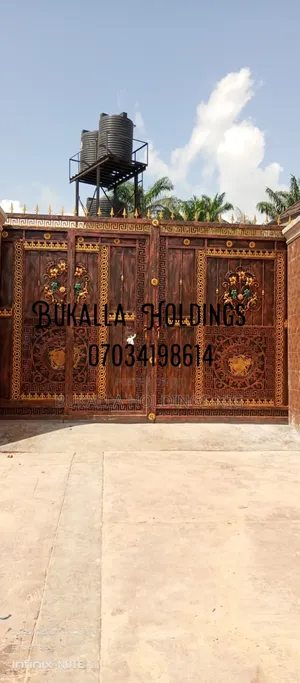 Wrought Iron Gate and Rail