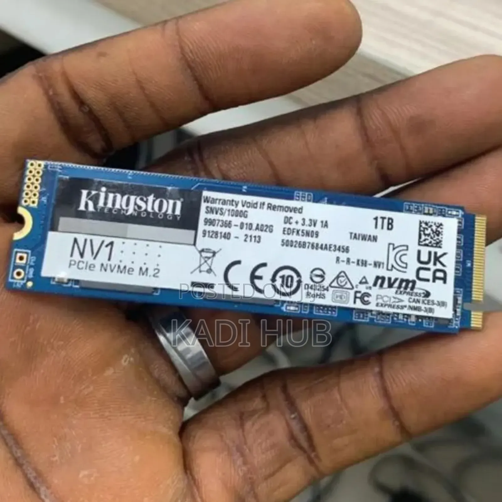 Kingston Nvme M.2 SSD (1tb)