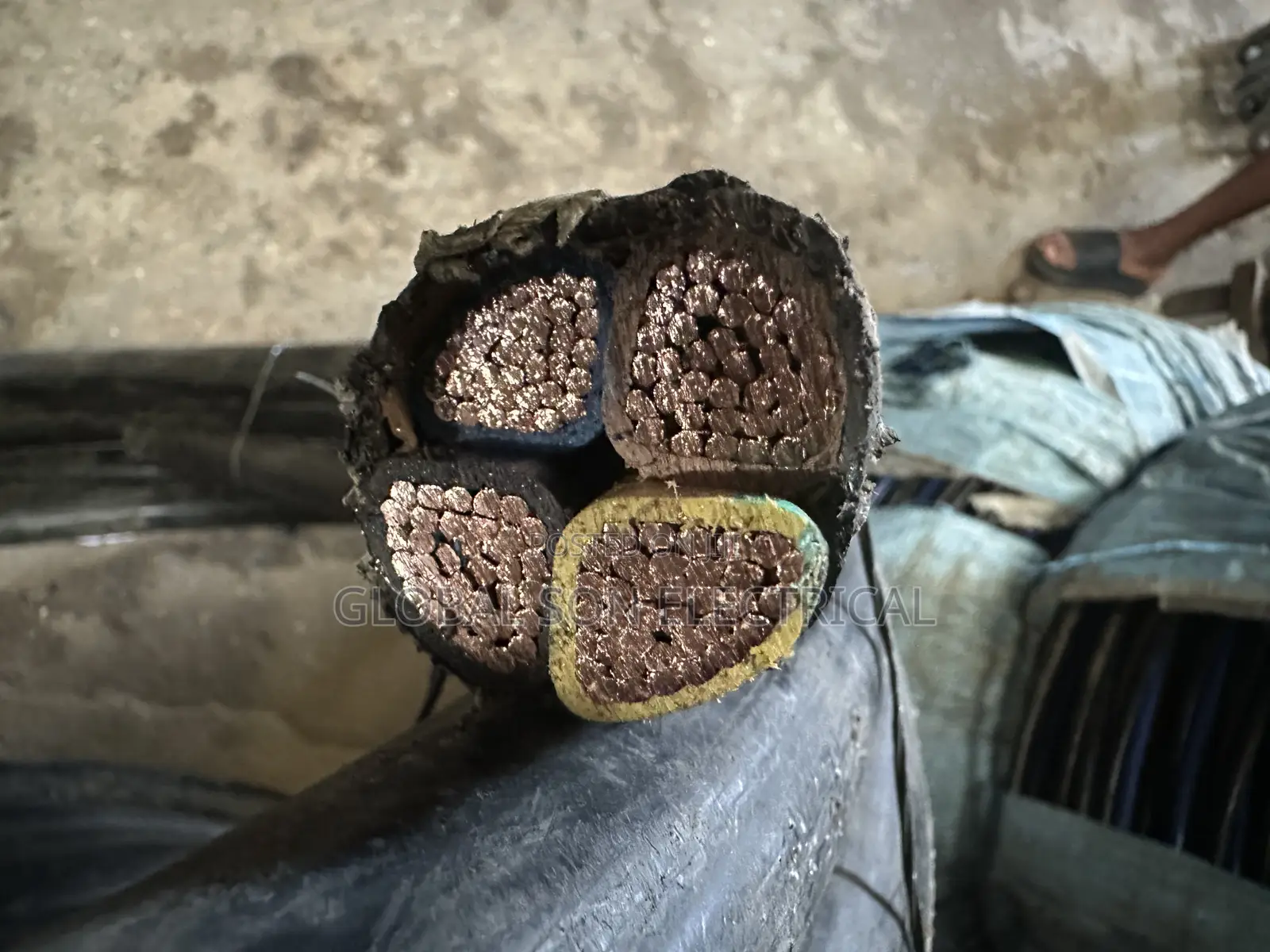 120mmx4core PVC PVC Cable