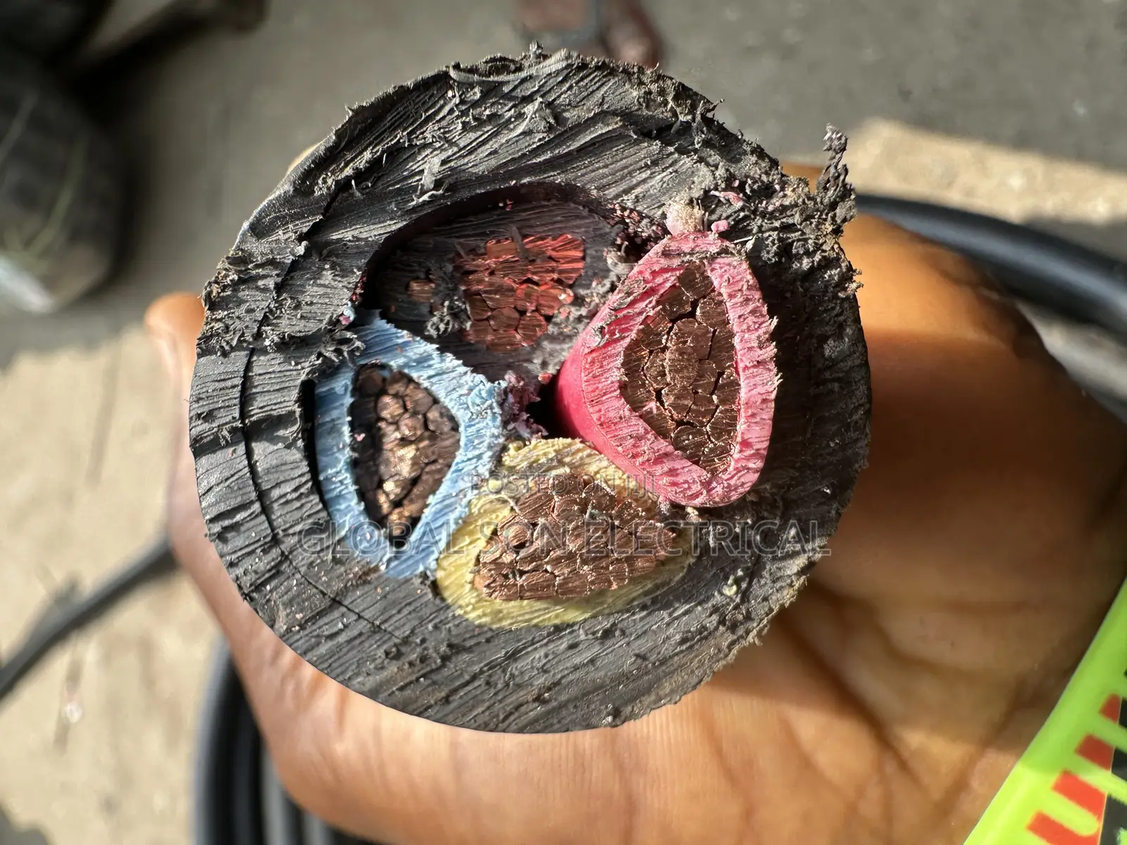 50mmx4core Electrical Cable
