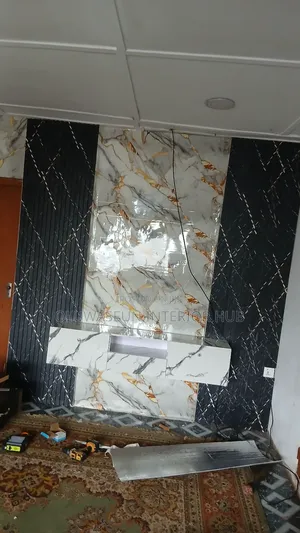 Flutted Panel, Pu Stones, PVC Marble Sheet