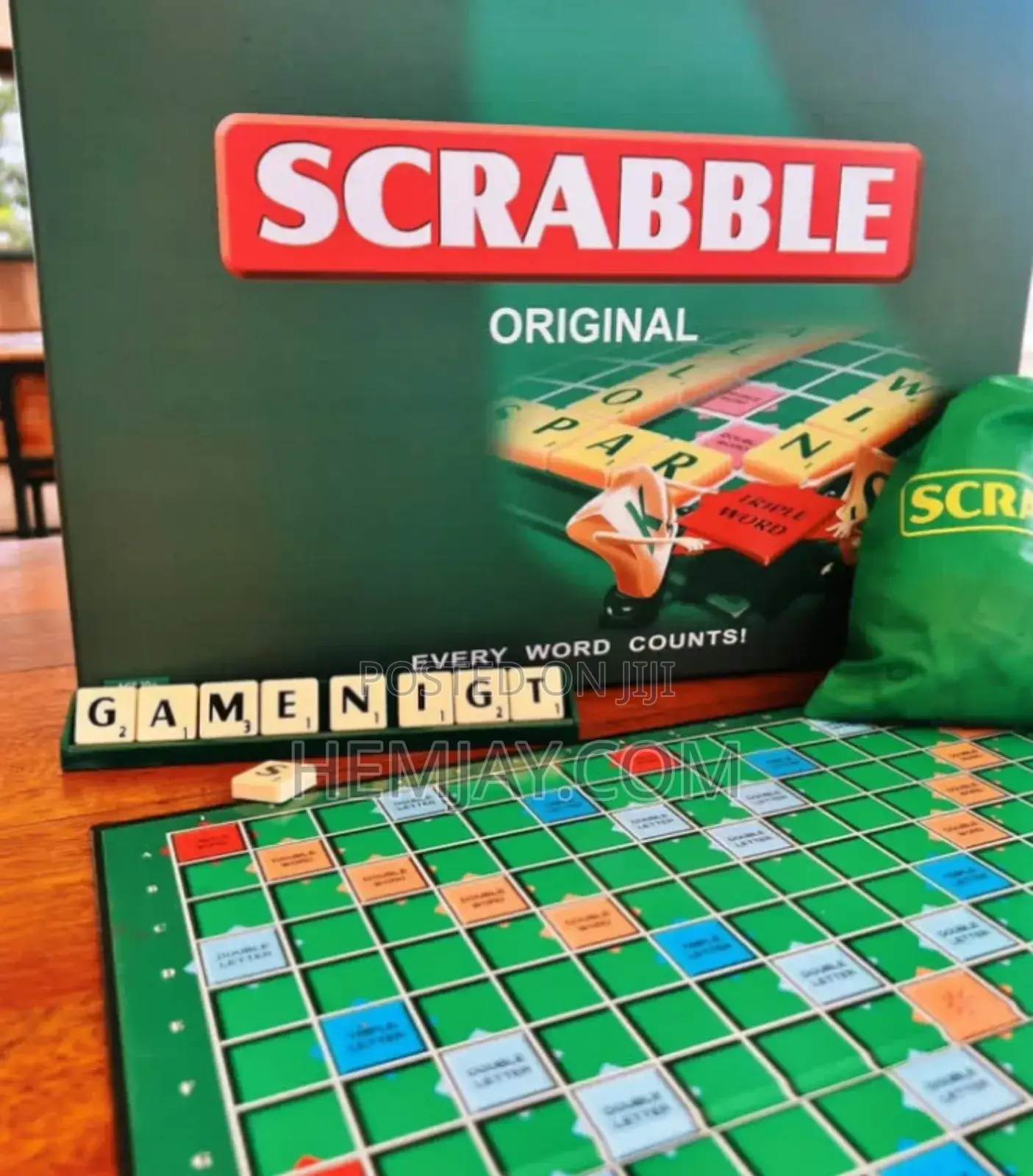 Original Scrabble Game Complete Pack (Big, Medium, Small)