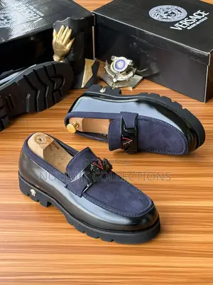 Mixed Coloured Versace Loafers