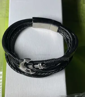 Leather Cuff / Bracelet Survivalist and Utilitarian Vibes