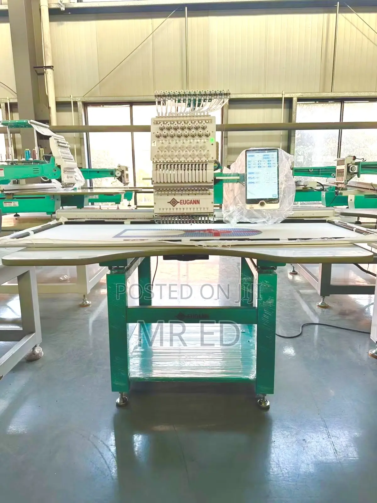 Singlehead Monogram Machine 500mmby1200mm (15 Needles)