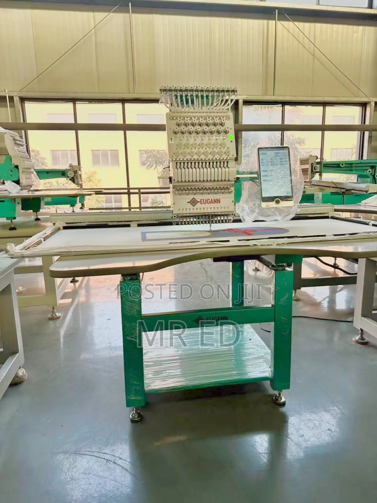 Singlehead Monogram Machine 500mmby1200mm (15 Needles)