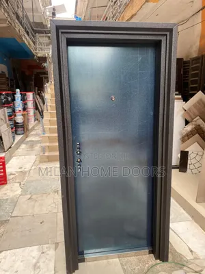 900m 9" Frame Plain Jiuhua Steel Security Door