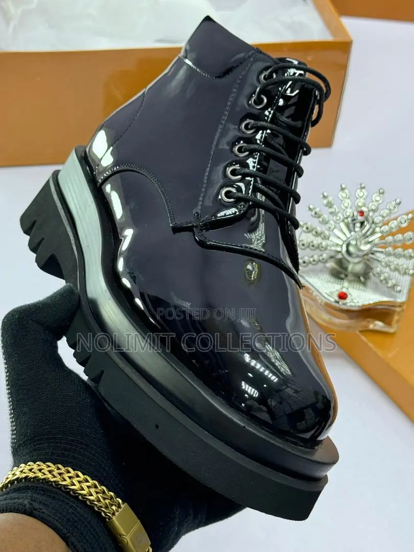 Louis Vuitton Leather Ankle Boots