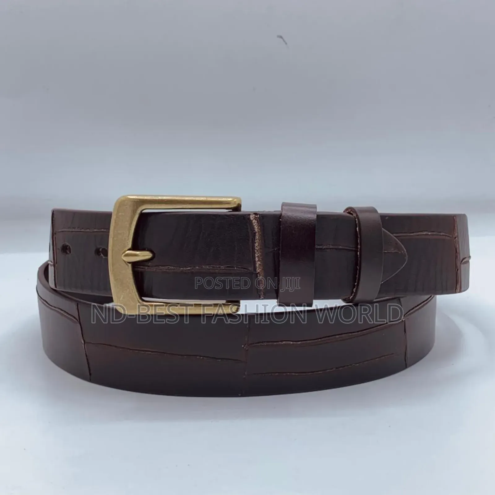 Brown Leather Belt