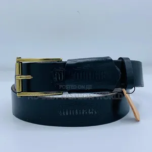 Quality Black Leather Belt
