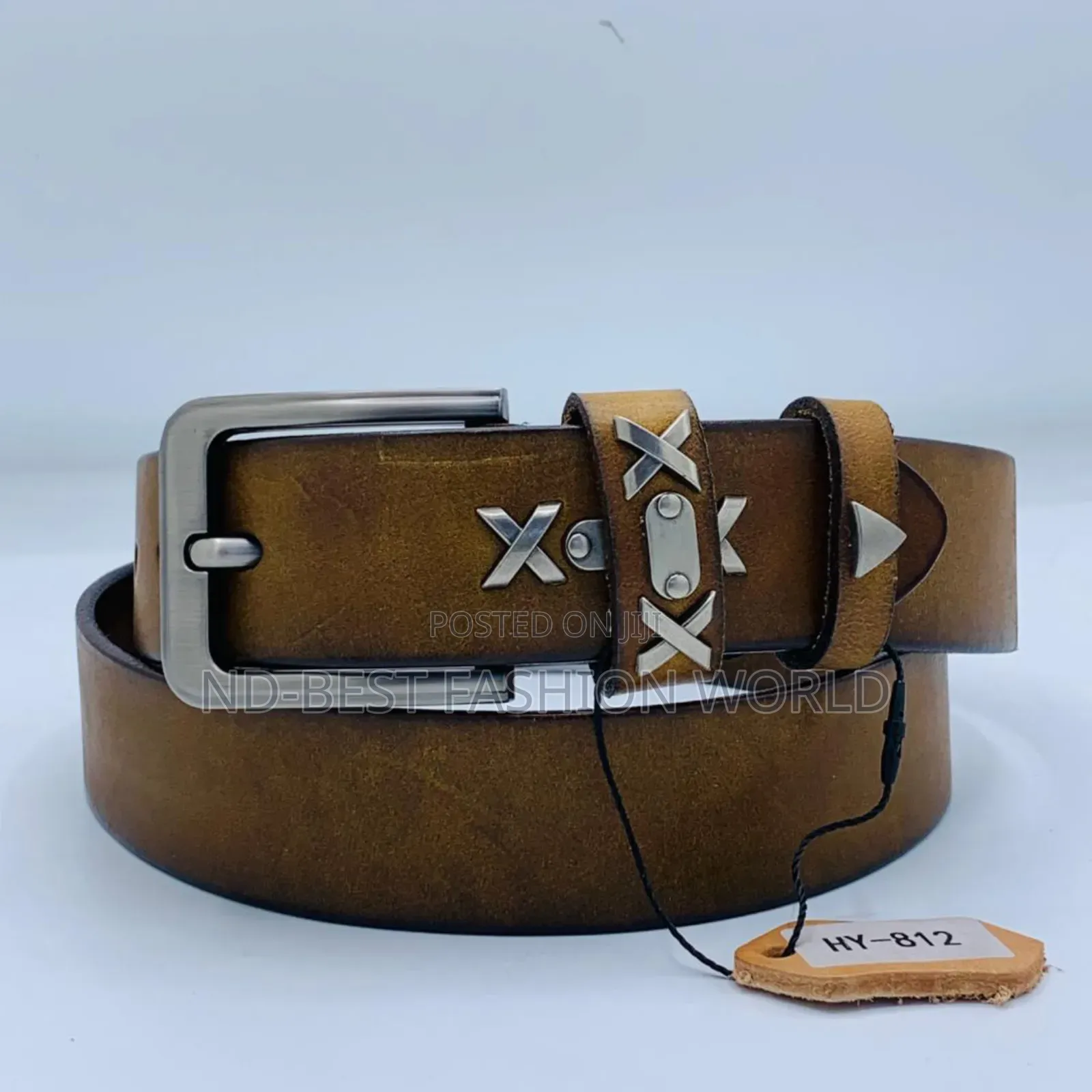 Quality Black Leather Belt