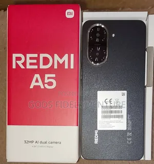 New Xiaomi Redmi A5 4G 64 GB Black