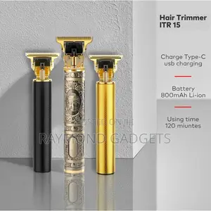 Itel Itr-15 Hair Trimmer - Usb Rechargeable Black