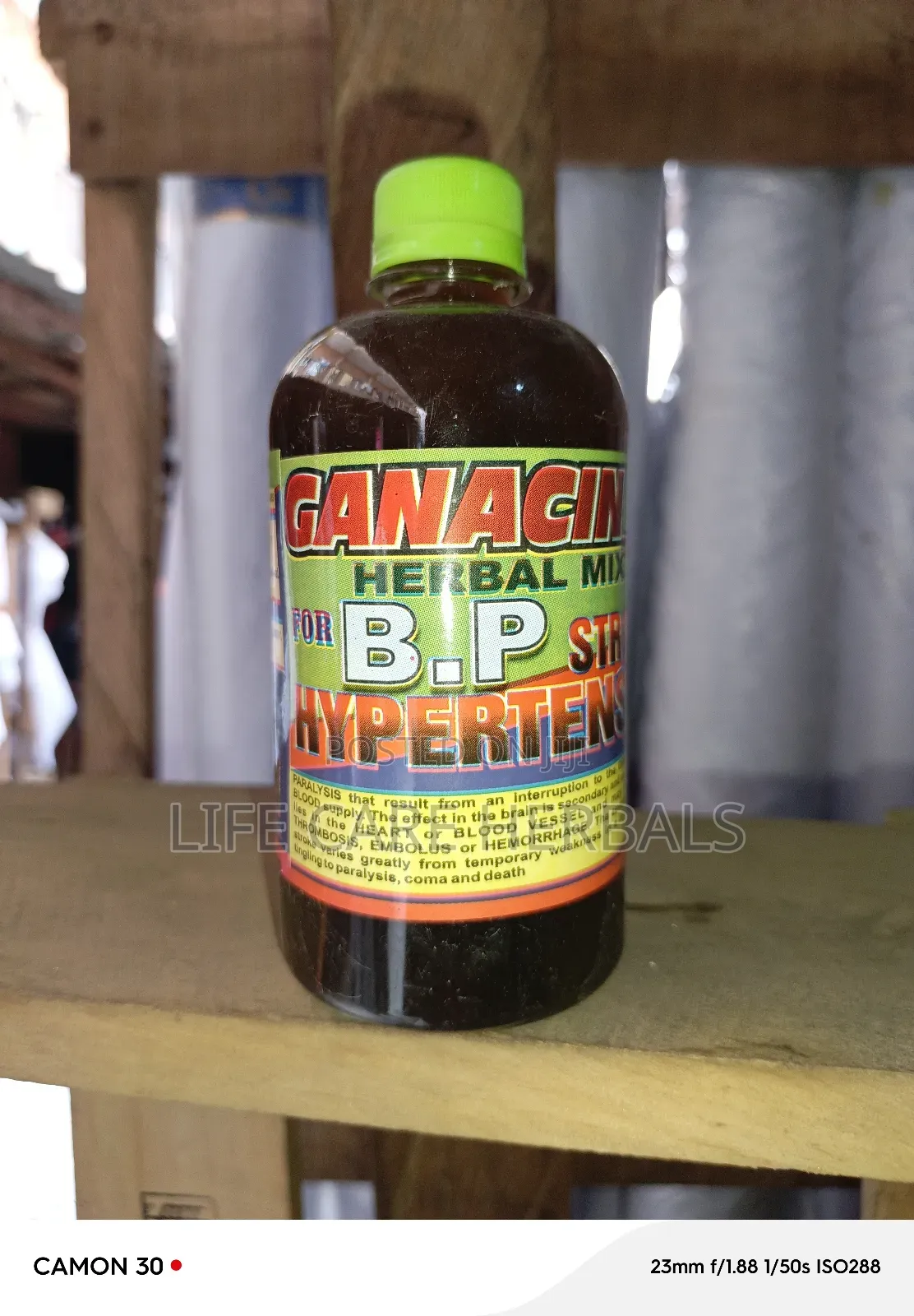 Bp Herbal Solution Ghanacin