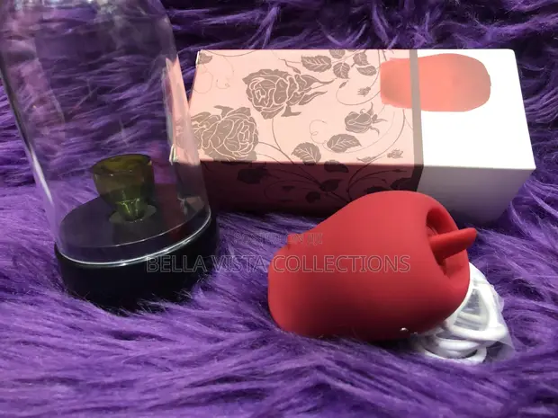 rose dual toy V For Vibes Rose Dual Vibrator, Rose Toy Daphne - Red main image 0
