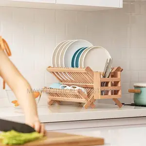Wooden Plate Rack