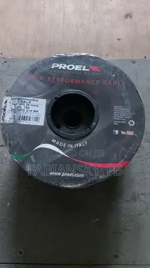 Original Professional Microphone Cable Proel Product Hpc610bk