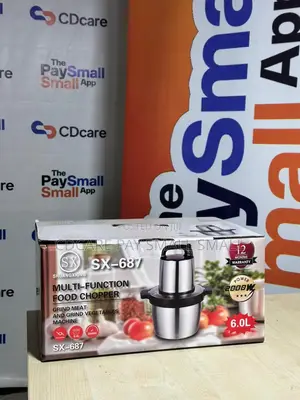 Pay Small Small Sx 6l Food Processor On Cdcare.App