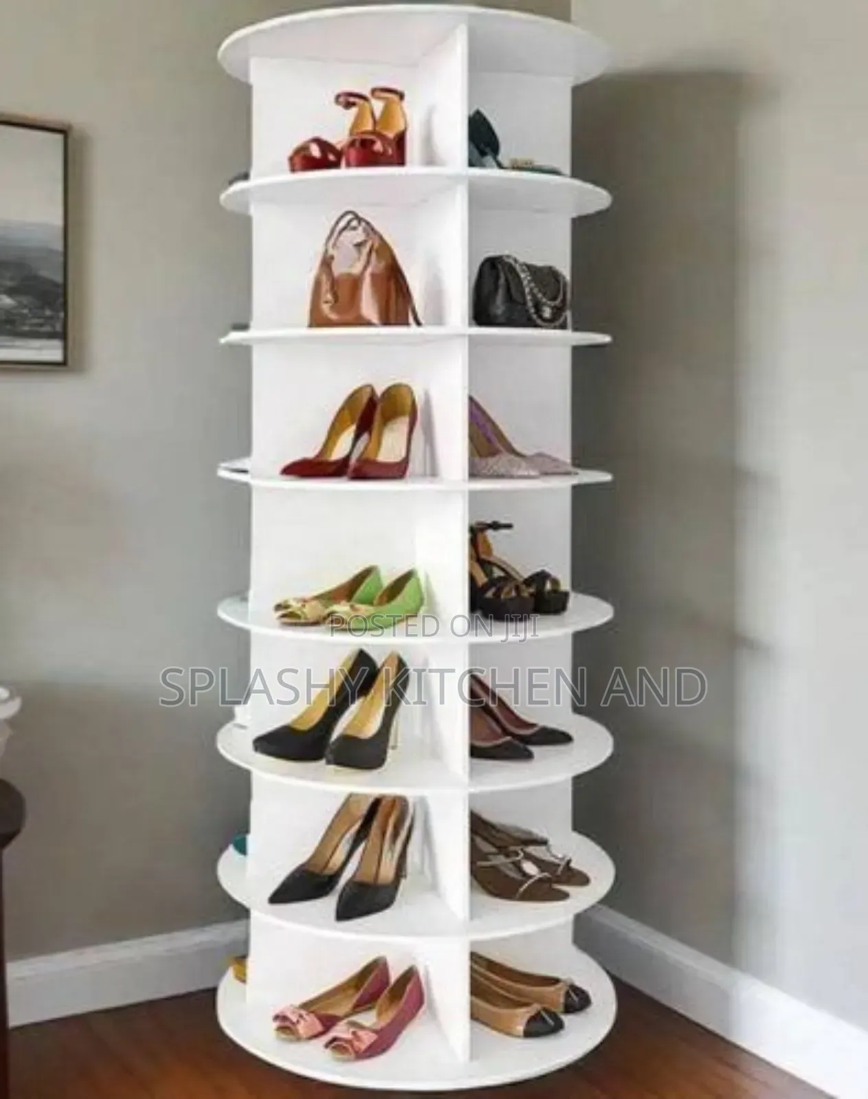 Rotating Shoe Rack