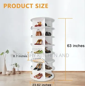 Rotating Shoe Rack
