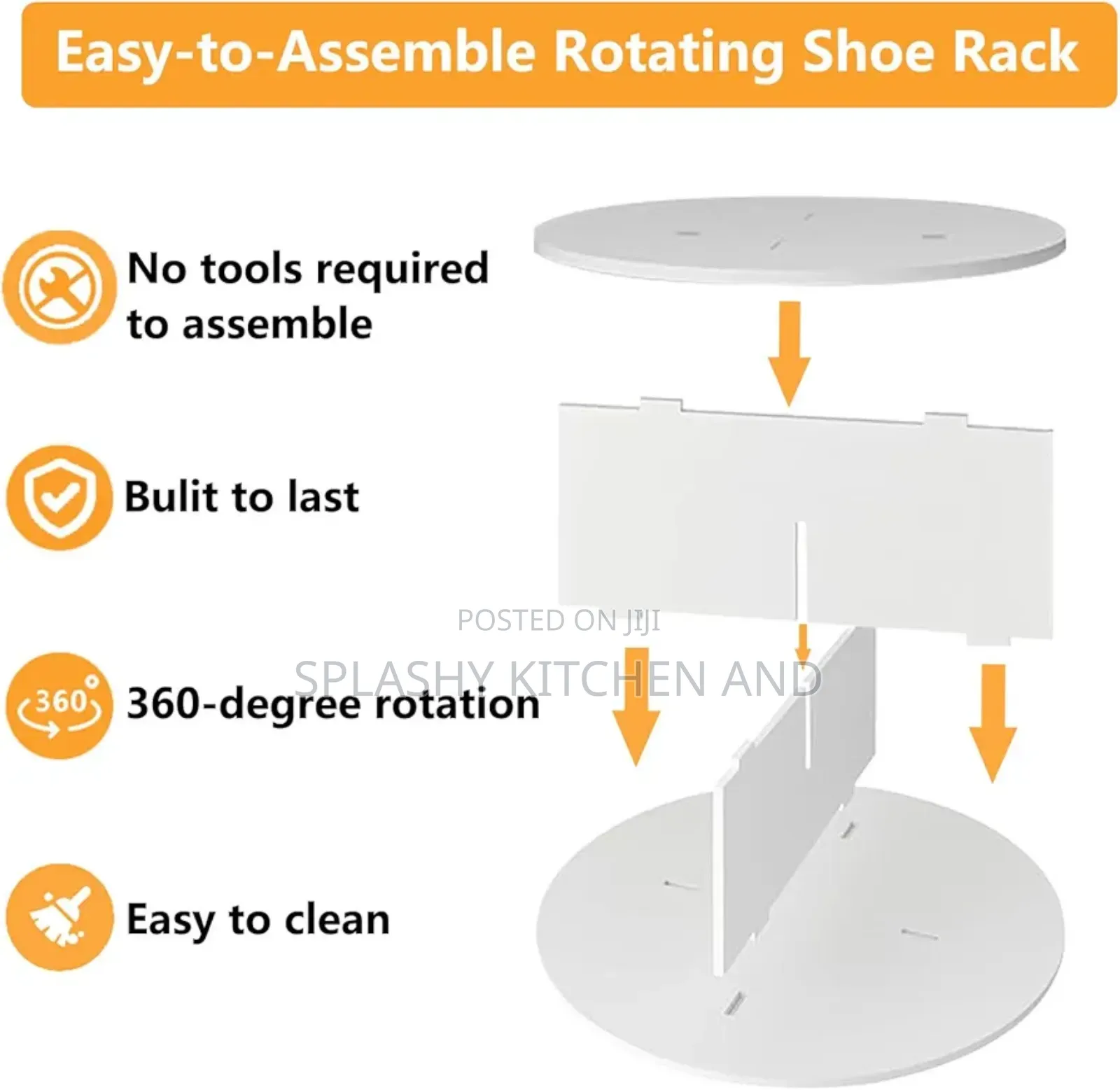 Rotating Shoe Rack