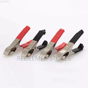 Heavy Duty Battery Clamp 1200 Amp.(Pack of 4 Pcs) (Black Red Grip)