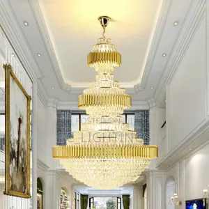 Luxury Crystal Chandelier Light 800mm 3 Steps