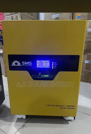 7.6kwh 24v SMS Lithium Battery