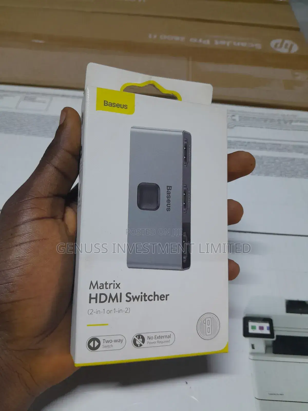 Baseus Matrix Hdmi Switcher ( 2-in-1 or 1-in-2)