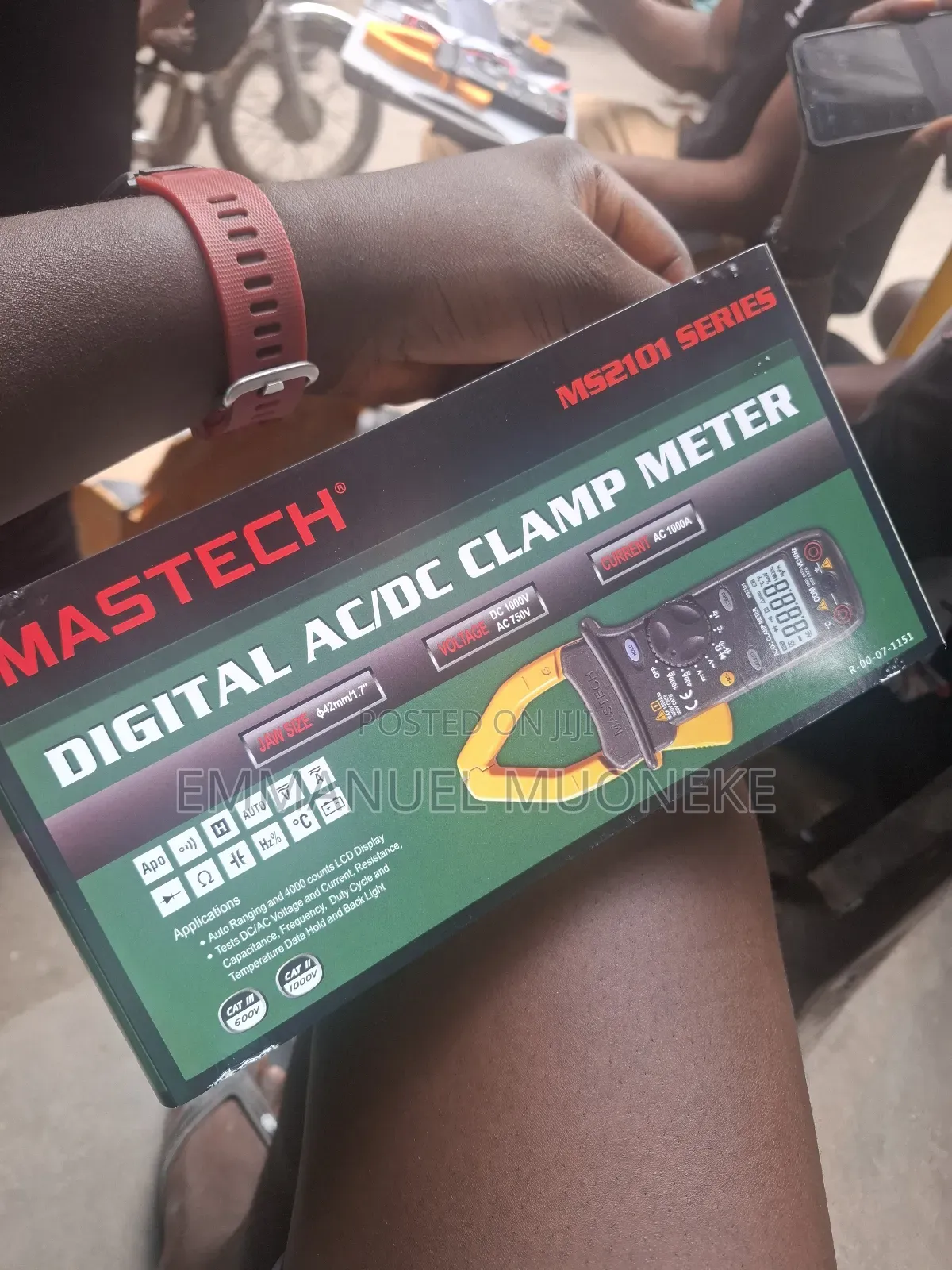Mastech Ms2001 Series Digital Ac/Dc Clamp Meter