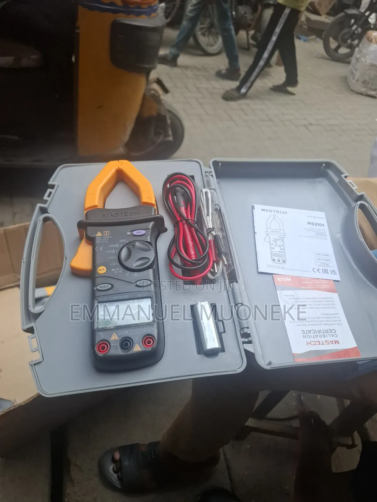 Mastech Ms2001 Series Digital Ac/Dc Clamp Meter