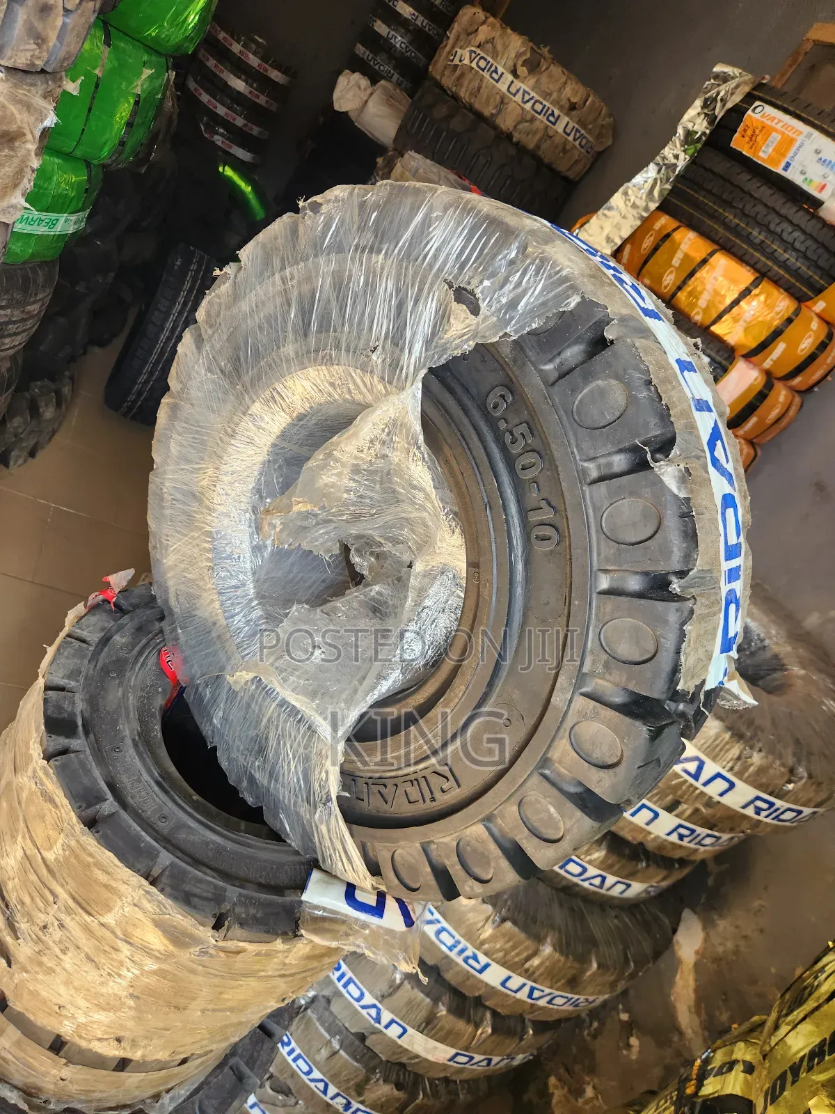 650-10 India Solid Tyre Forklifts Ridan