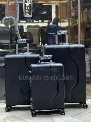 Set of 3pcs Cool Lock Boxes / Luggages