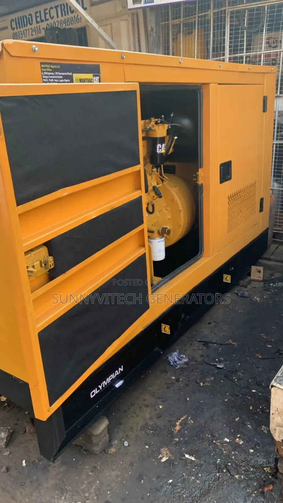30kva Marapco Generator Super Silence Almost New