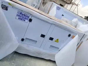 60kva Perkins Diesel Soundproof Unit - New Engine, Low Noise,