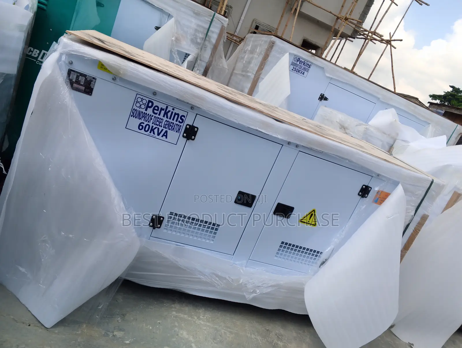 Import 60kva Soundproof Perkins - Perfect Working Order