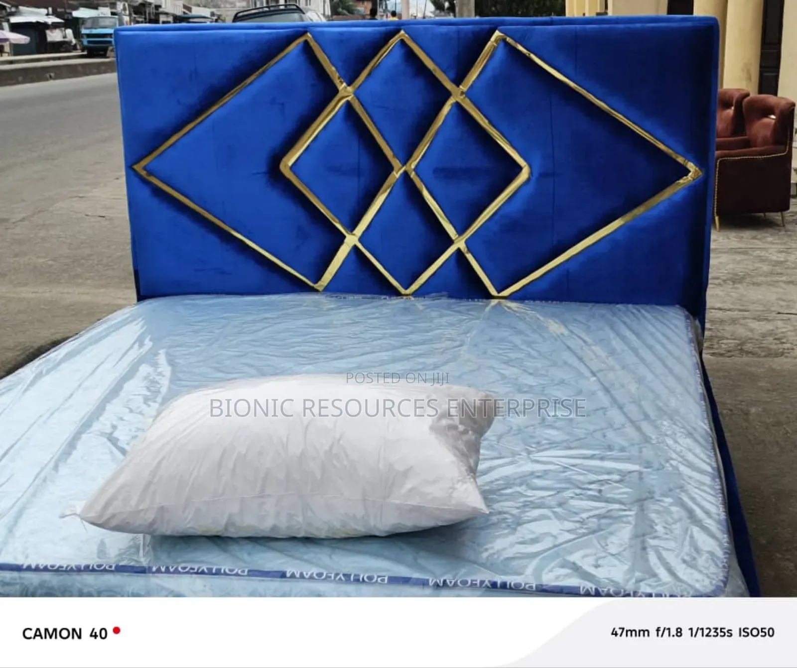 6 by 6 Bed and Bed Frame
