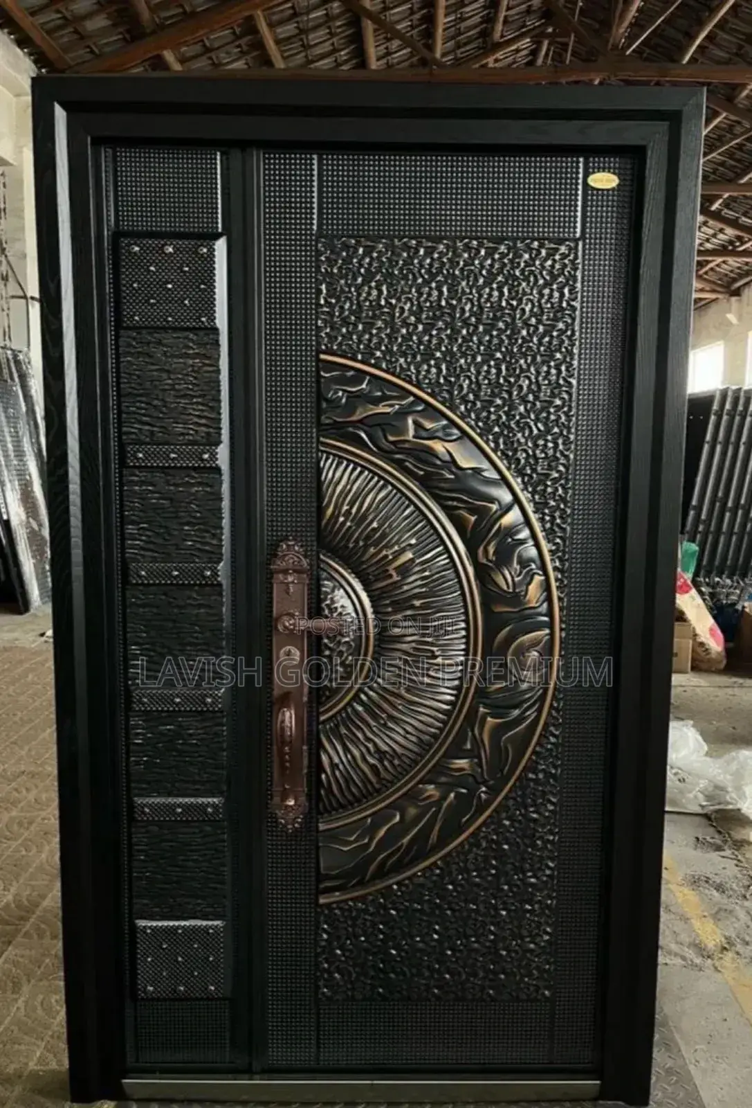 Original German Copper Security Door 4ft 3ft