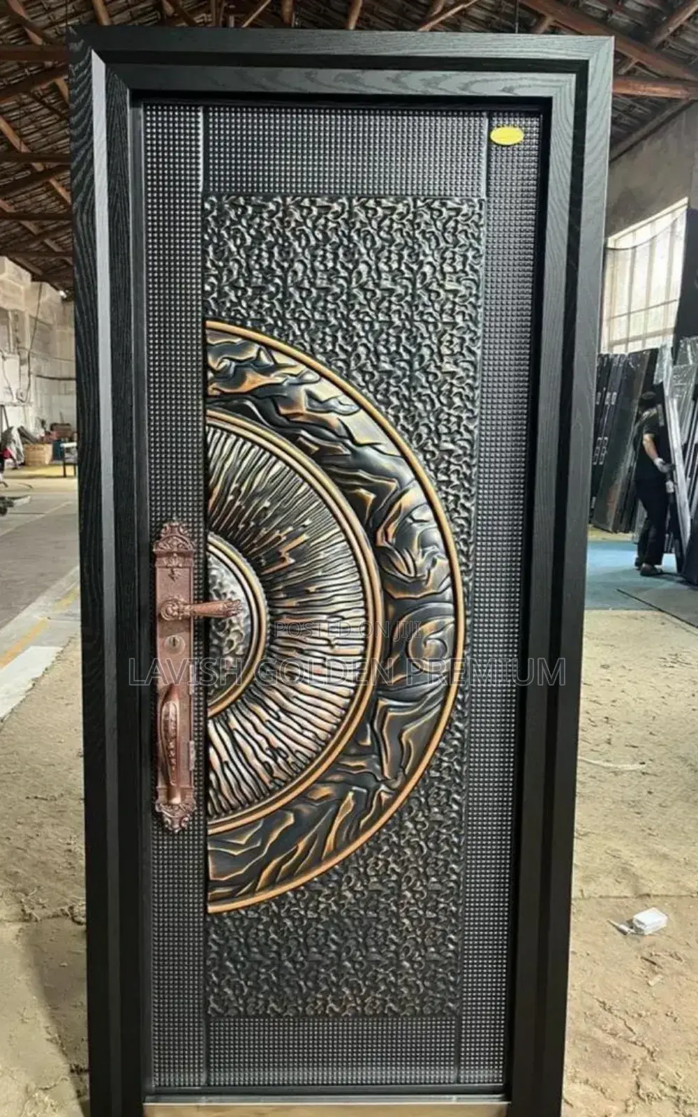 Original German Copper Security Door 4ft 3ft