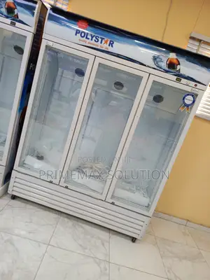 1055 Liter Polystar 3-Door Commercial Showcase Fridge
