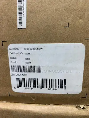 Dell Wd15 Docking Station, 130w Adapter