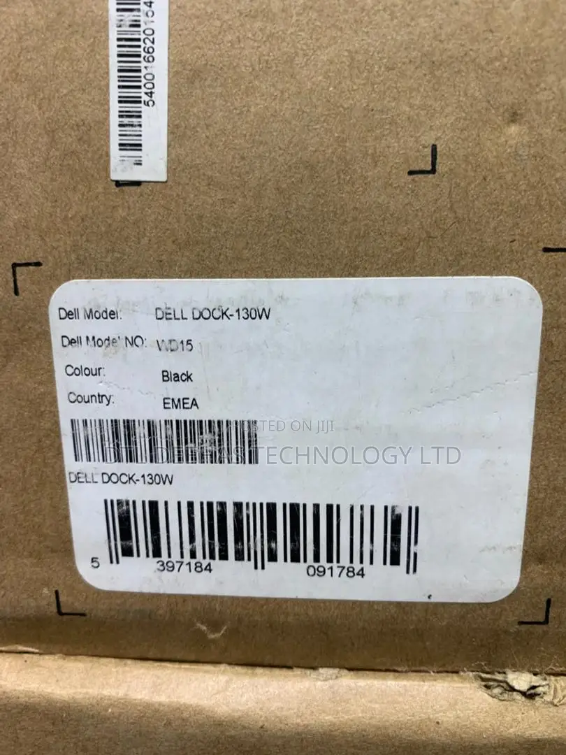 Dell Wd15 Docking Station, 130w Adapter