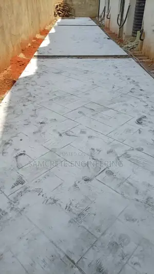 Stamped Concrete Floor
