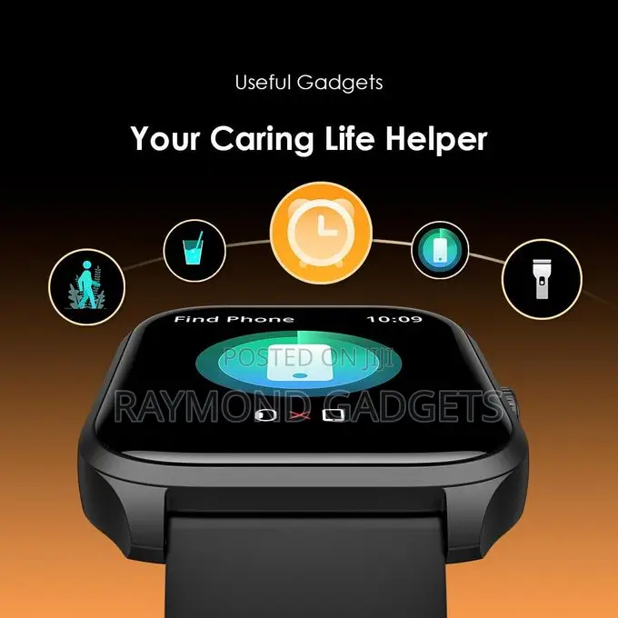 Oraimo Watch 5 Lite (Osw-804) – 2.01” Hd Touchscreen