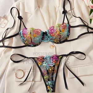 2pcs Panties and Bra Lingerie Set