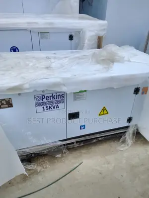Heavy-Duty 15kva Perkins Soundproof Generator - Brand New, 100% Copper