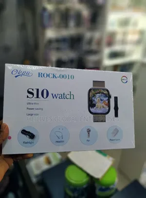 S 10 Smart Watch With Hand Fan and Others